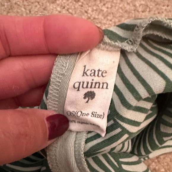 Kate Quinn Green Camouflage 100% Organic Cotton Swaddle Baby Blankey - Picture 2 of 5